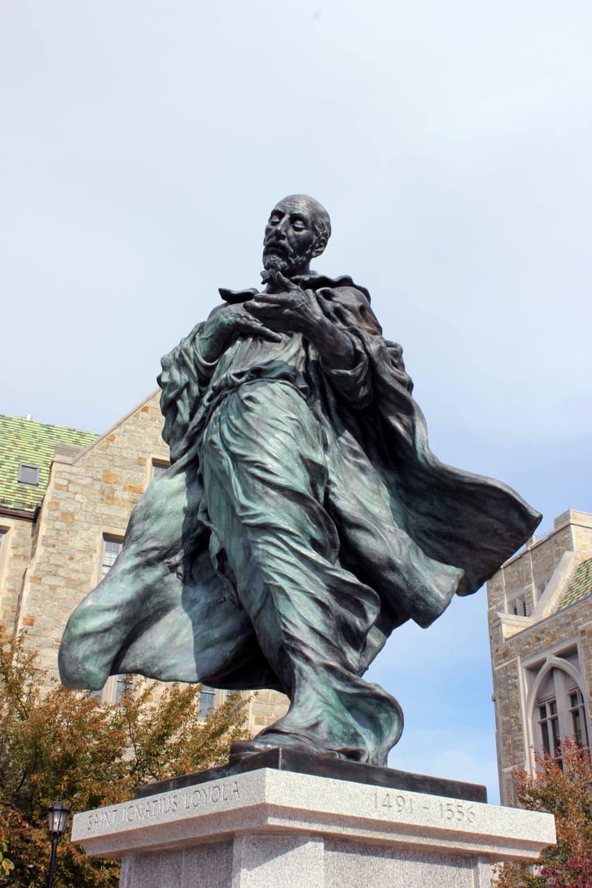 Saint Ignatius Statue