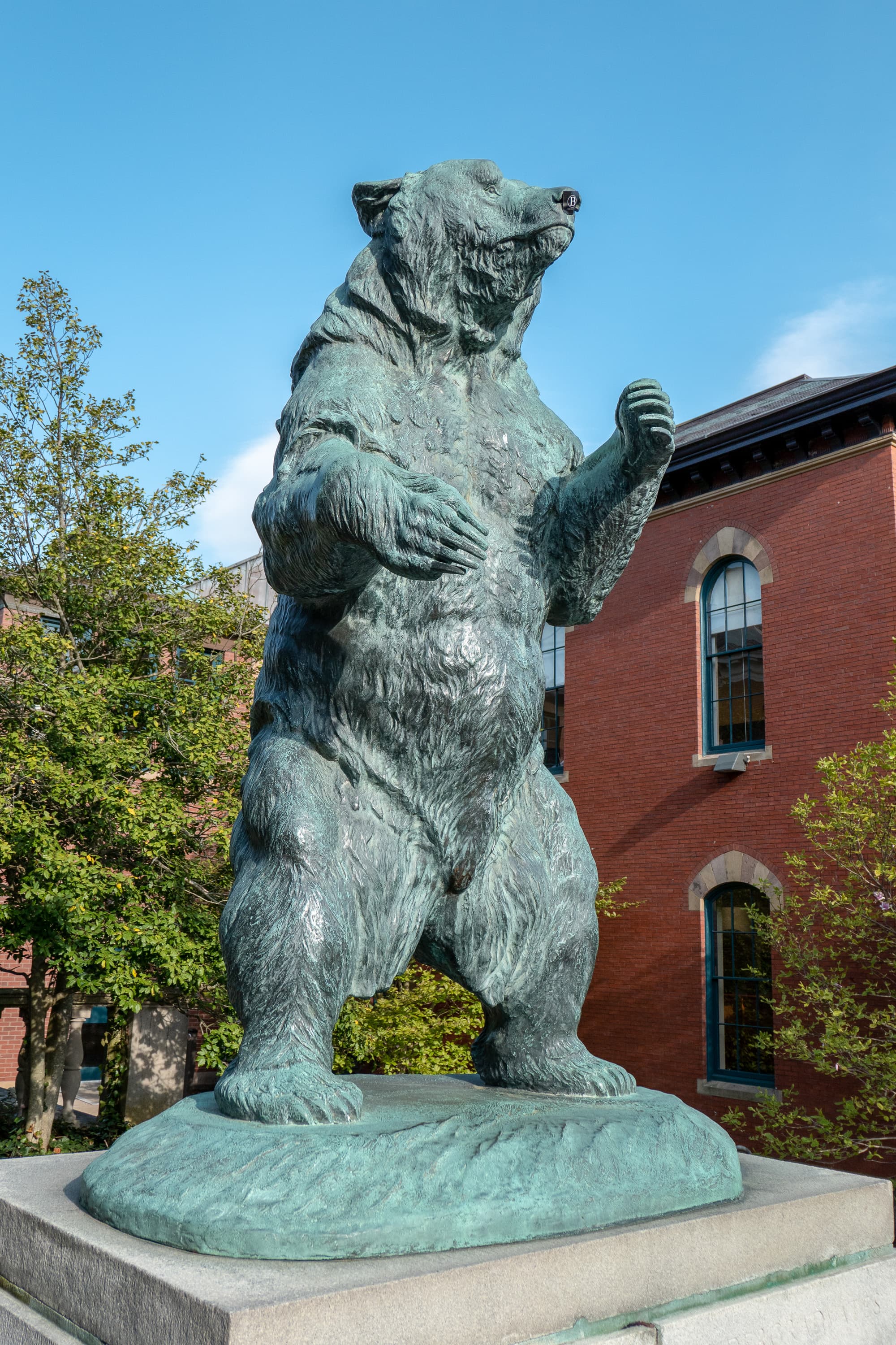 Bronze Bruno Statue