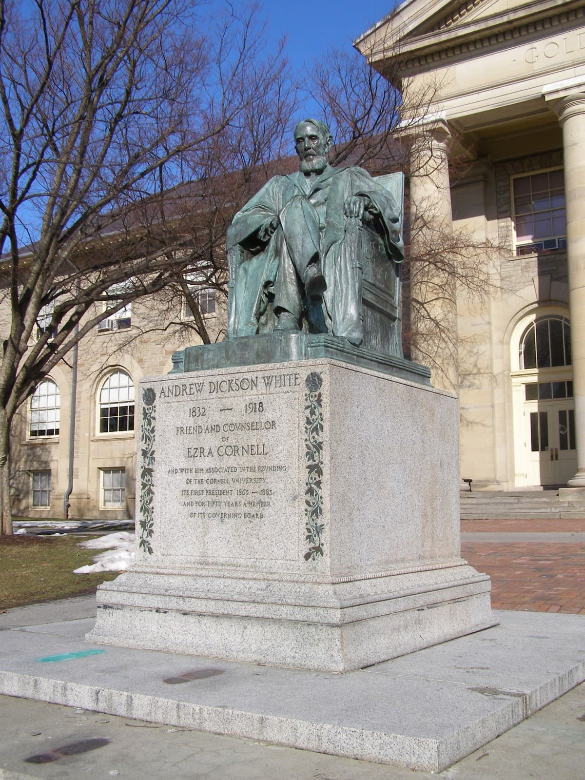 Andrew Dickson White Statue