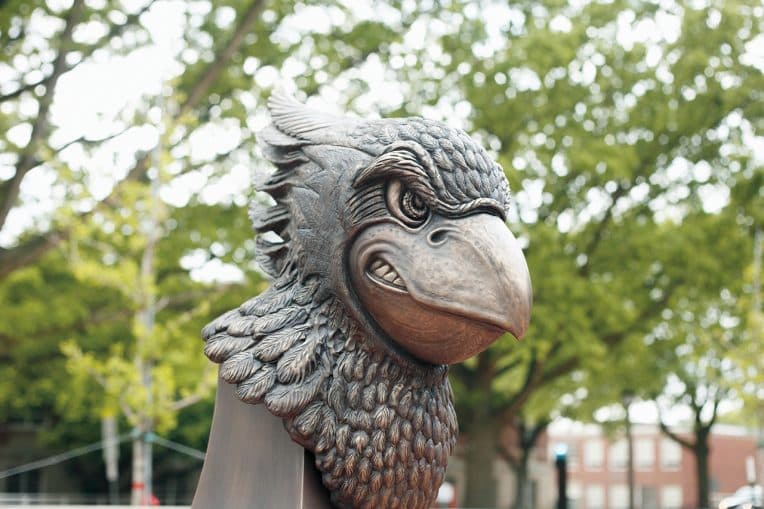 Redbird Statue