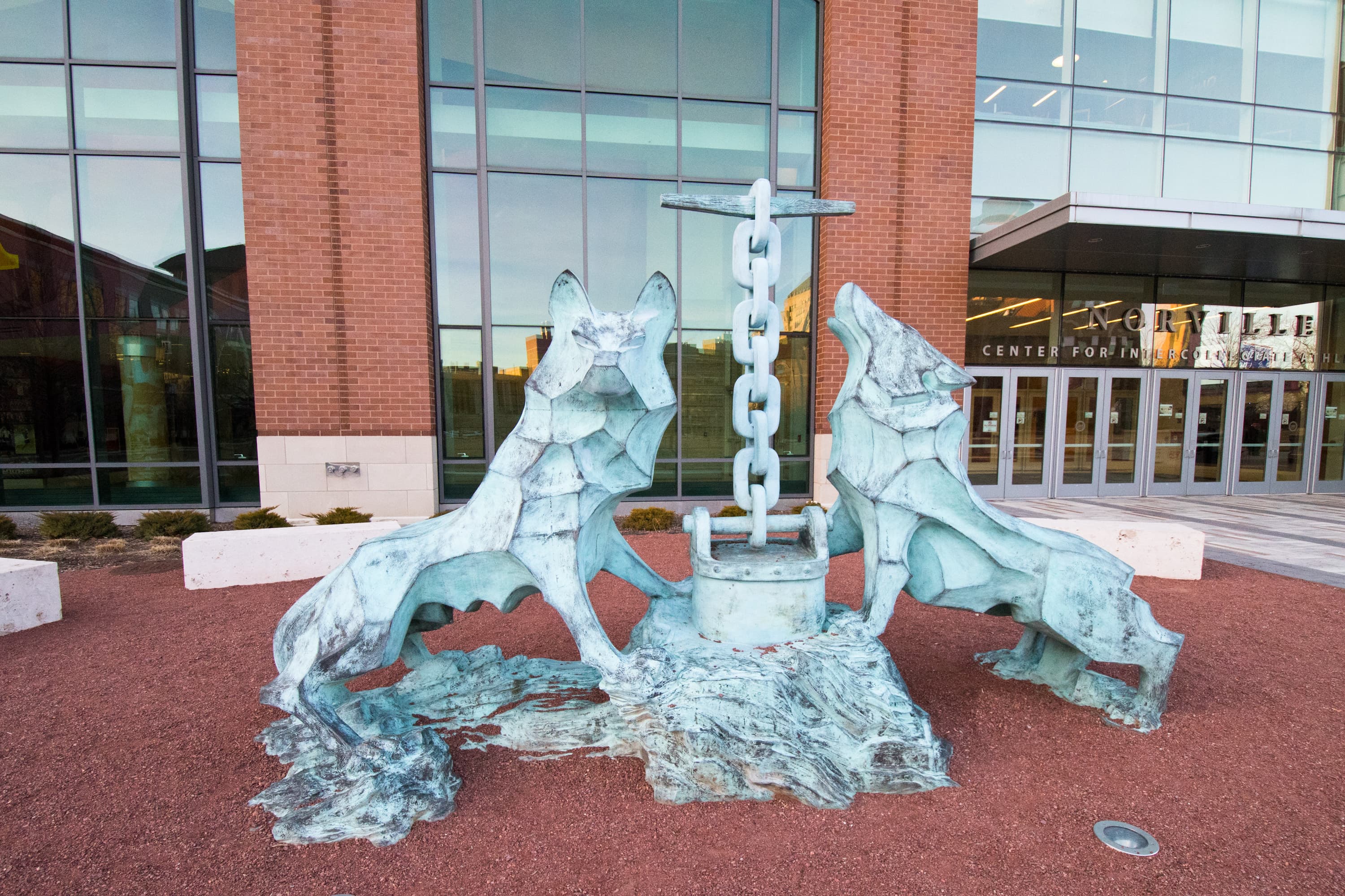 Los Lobos de Loyola Statue