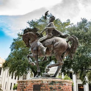 University of South Carolina Torch Bearer